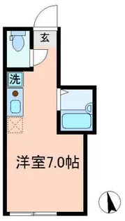 アペックス田端【1階】の間取り
