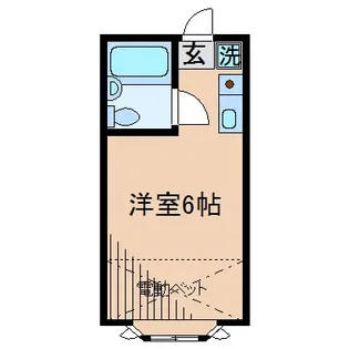 リブレ日吉B【1階】の間取り
