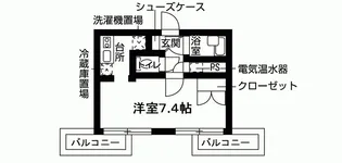 レジデンス藤ヶ丘II【2階】の間取り