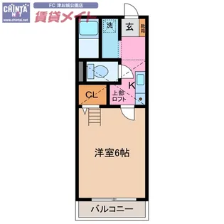 VICTORIA HOUSE 千里【2階】の間取り