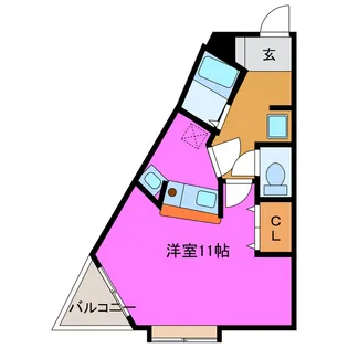 TRE CERCHIO【2階】の間取り