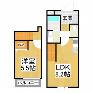 スリーハーブズ狭山I番館の間取り