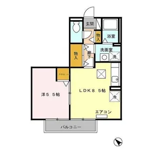ガーデンシティ【2階】の間取り