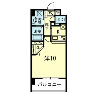 ロイヤルハイネスセカンド【5階】の間取り