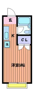 セントラルコーポN館【2階】の間取り