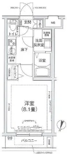 アイルプレミアム向島【1階】の間取り