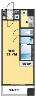 アクアタウンイーストI【2階】の間取り