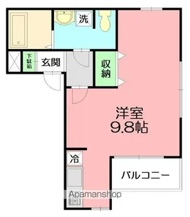 コンフォール湘南【1階】の間取り