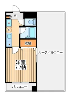 リポザーレ仲町台【4階】の間取り