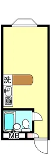 ハンプトンコート花野井【1階】の間取り