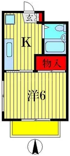 ハイツフローラ【2階】の間取り