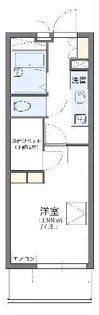 レオパレスコウノス【1階】の間取り