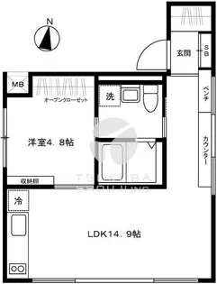 risso神楽坂【2階】の間取り