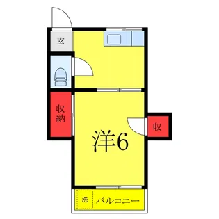 共栄ビル【3階】の間取り