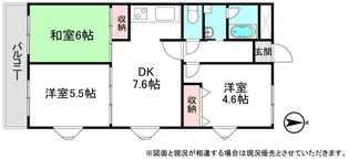 塚本ルミネビル【3階】の間取り