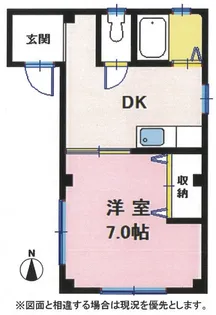 コーポ三長【1階】の間取り