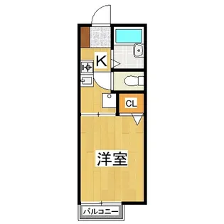 ハウスMセカンド【2階】の間取り