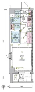 東京都北区堀船2【マンション】の間取り