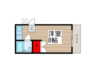 ヴィラ上本郷【1階】の間取り