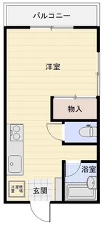 スカイシティSUZUKI【2階】の間取り