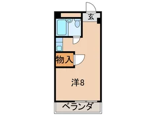 ワンライフ甲陽【2階】の間取り