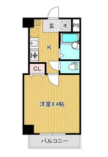 パルメゾン旭ヶ丘【2階】の間取り