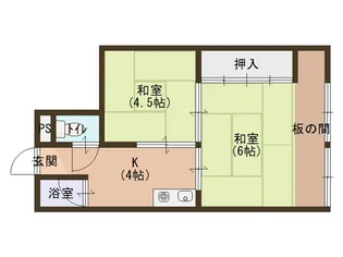 大阪府大阪市西成区梅南1【マンション】の間取り