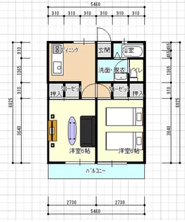 ファミール岩船【2階】の間取り