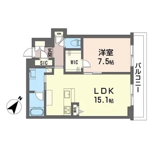 ドッゴミーム【3階】の間取り