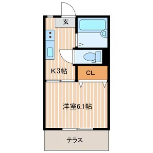 Bowls【2階】の間取り