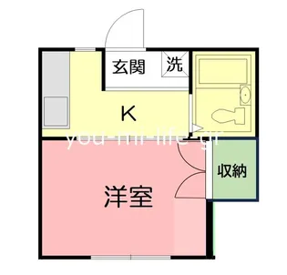 第二南原ハイツ【1階】の間取り
