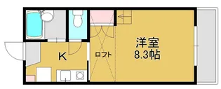 メゾン好井【2階】の間取り