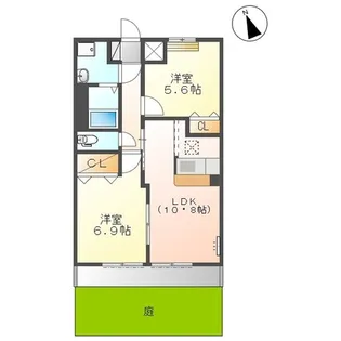 あいな39【1階】の間取り