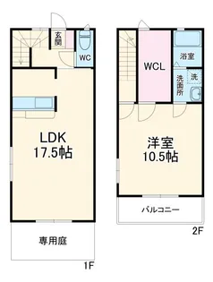 静岡県浜松市中央区森田町【一戸建】の間取り