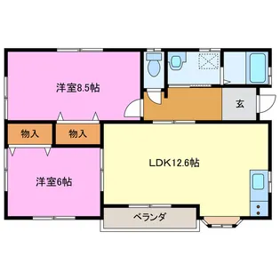 静岡県浜松市中央区和合町【一戸建】の間取り