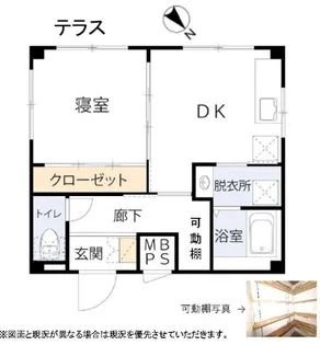 千葉県市川市塩焼4【マンション】の間取り