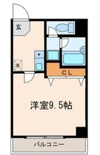 東京都台東区西浅草3【マンション】の間取り