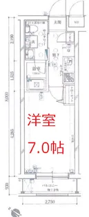東京都大田区鵜の木1【マンション】の間取り