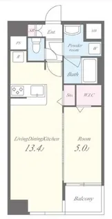オンズマリーナ【6階】の間取り