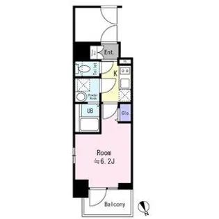 エスリード ザ・カレント大阪【3階】の間取り