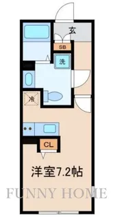 GRAN PASEO三軒茶屋【5階】の間取り