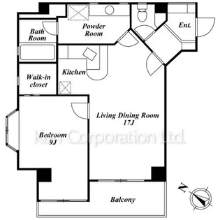 KITAZAWA CS COURT【2階】の間取り