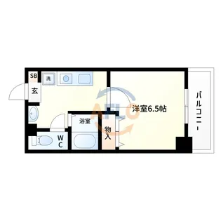 ル・パンタン【4階】の間取り