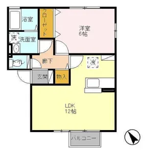 BEST HOUSE A【2階】の間取り