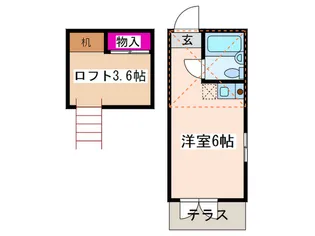 my plan中野中央A【1階】の間取り