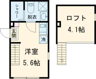 テラス金町【1階】の間取り