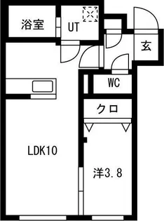 ASTER MISONO(アステール ミソノ)【4階】の間取り