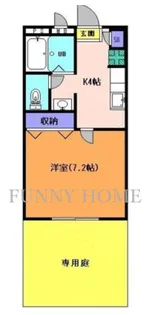 エルフコマザワレジデンス【1階】の間取り