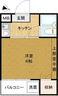 フラット上板橋【2階】の間取り