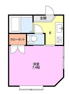 エクレール【2階】の間取り